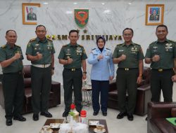 Pangdam II/Sriwijaya Terima Audiensi Kaodmil I-05 Palembang : Komitmen tegakkan Disiplin, Hukum dan Tata tertib Prajurit TNI