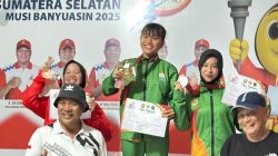 Gendis Ruli Indiarta Kembali Persembahkan Medali Emas untuk Kota Palembang di Porprov Muba 2025