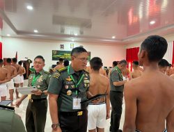 Sidang Pantukhir Penerimaan Calon Bintara PK Pria TNI AD TA 2025 Tingkat Sub Panpus Kodam II/Sriwijaya : “Pilih Calon Terbaik Untuk Mengabdi di Angkatan Darat