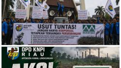 Ratusan Pemuda Riau Geruduk Kejati, KNPI Desak Pengusutan Tersangka Perseorangan dalam Kasus PT Musim Mas